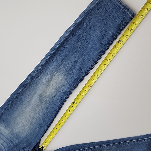 Lucky Brand Women's Ava Skinny Jeans Blue Wash Denim Faded Size 6/28 Regular - Picture 15 of 15